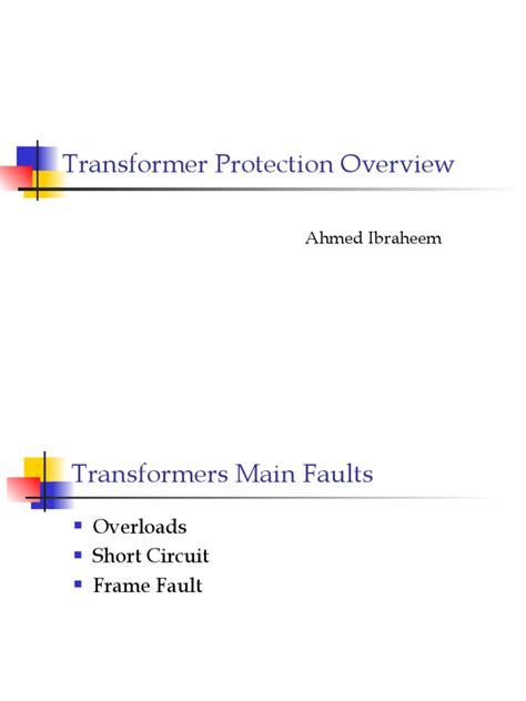 Protection of Transformer 的图像结果
