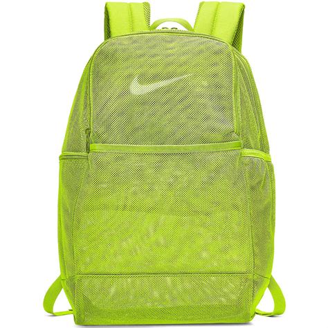 Buy Nike Unisex-Adult Brasilia Mesh Backpack - 9.0, Yellow/Green, Misc ...