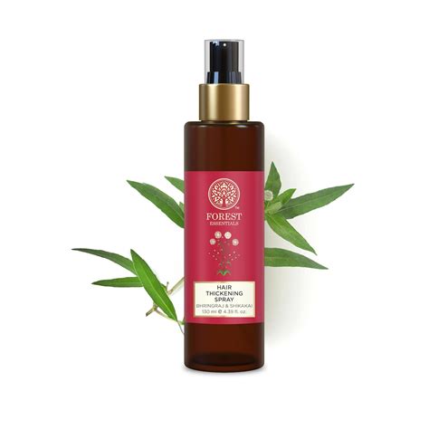 Forest Essentials Hair Thickening Spray Bhringraj & Shikakai 130Ml ...