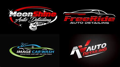 Auto Detailing Logo Template Free