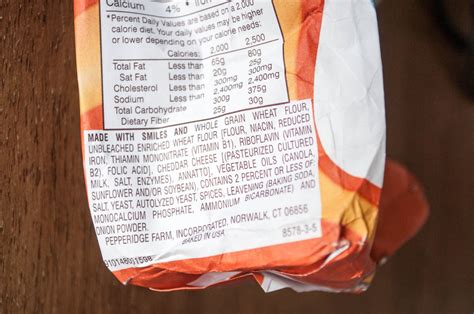 Goldfish Crackers Ingredients List at Dorothy Ledford blog