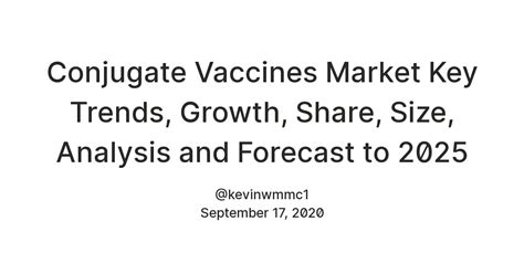 Conjugate Vaccines Market Key Trends, Growth, Share, Size, Analysis and ...