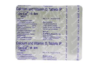 De Cal Tablet: Uses, Side Effects, Price & Substitutes