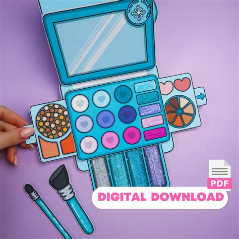 Printable Make up Kit for Girls DIY Instant Download Busy Book - Etsy