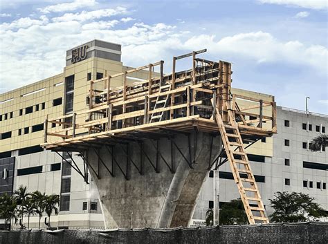 Construction progresses on new FIU-Sweetwater pedestrian bridge ...
