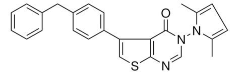 5-(4-BENZYL-PH)-3-(2,5-DIMETHYL-1H-PYRROL-1-YL)THIENO(2,3-D)PYRIMIDIN-4 ...