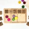 Buy FIVE SENSES Montessori Cards, Flash Cards, Sorting Cards, Matching ...