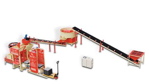 Fully Automatic Fly Ash Brick, Block and Paving Block Making Machine