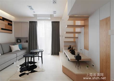20平小跃层装修效果图 够温馨的小户型设计-上海装潢网