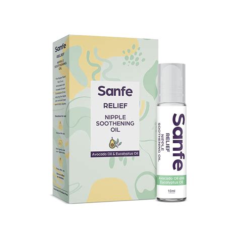 Sanfe Relief Nipple Soothening Oil - Avocado Oil and Eucalyptus Oil ...