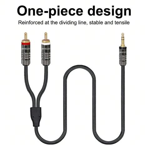 Cable de RCA macho a 3.5 mm macho, cable de 3.5 mm a doble RCA ...