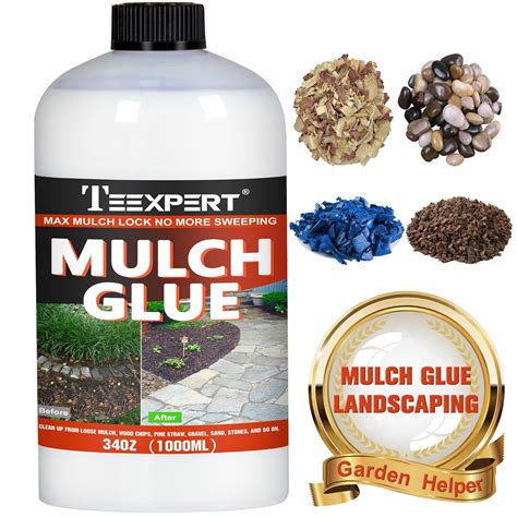 Mulch Glue Rock Glue, Gravel Glue, and Gravel Binder, Gravel Stabilizer ...
