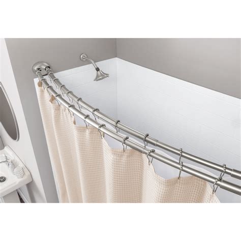 Curved Ceiling Mounted Shower Rods | Shelly Lighting