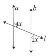 In the adjoining figure, if line a || line b and line L is a ...