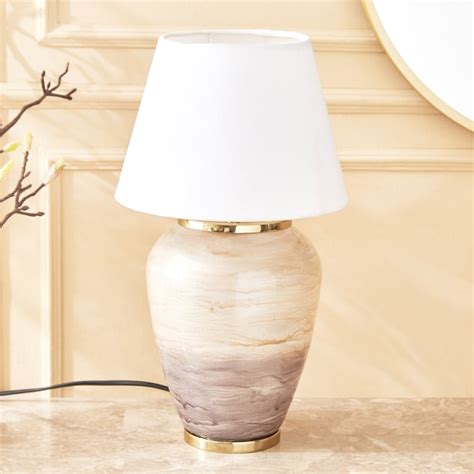 Buy Eternity Viva Strln Glass Table Lamp from Home Centre at just INR ...
