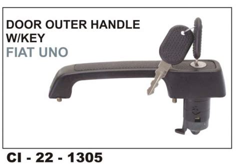 Car International Outer Door Handle Fiat Uno W/Key Front CI-1305 for ...