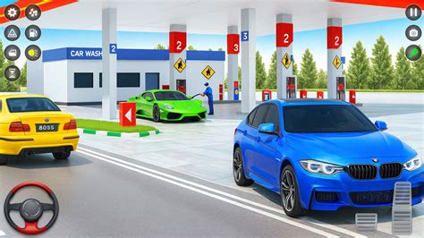 Gas Station Car Simulator 3D: Fuel Pump, Car Wash, Driving & City ...