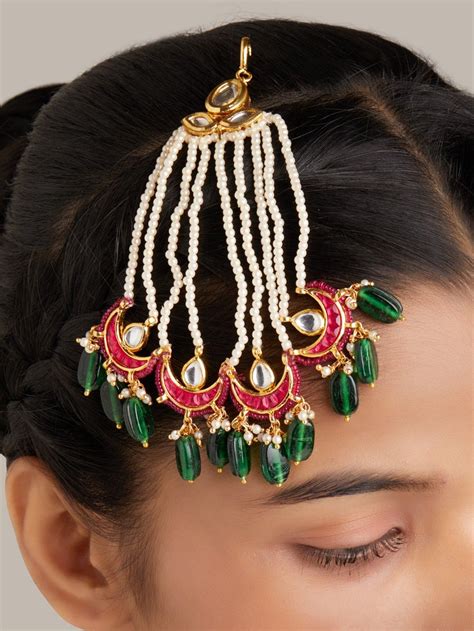 Buy Gold Toned Pink Handcrafted Metal Passa | DGH2PA24008/DST20JUN ...