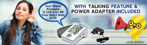 Dr Trust (Usa) Automatic Digital Talking Blood Pressure Monitor ...