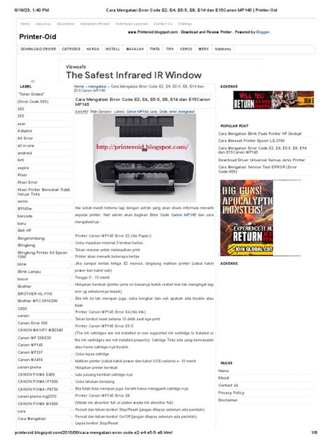 Image result for E5 Error Code