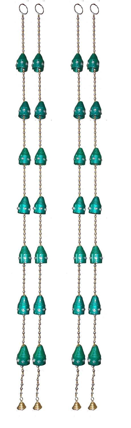 Adorn Creators Handmade Toran Side Door Hanging Bells Chain (3 ft Long ...