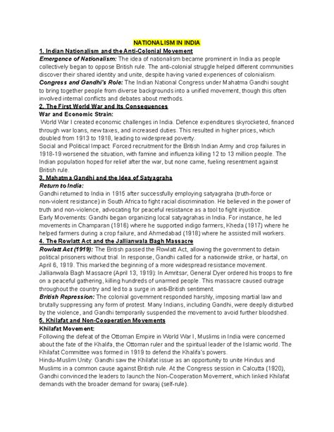 Untitled document - Tankayha - NATIONALISM IN INDIA Indian Nationalism ...