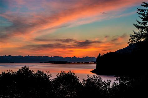 Lynn Canal Sunset » JuneauPhoto.com