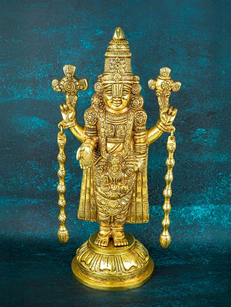 Brass Tirupathi Balaji Idol - 16 inch - WL5657 – BLiS