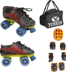 YONKER Shoe Skates No.7 + 4in1 Protection (Helmet+Knee Guard+Elbow ...