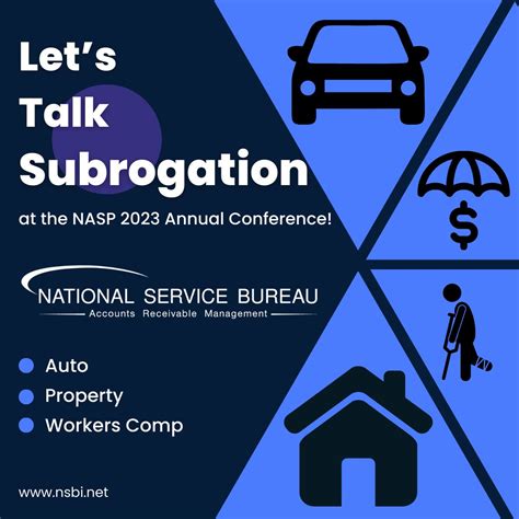 #subrogation #nasp2023 #claimsmanagement #insurance | National Service ...