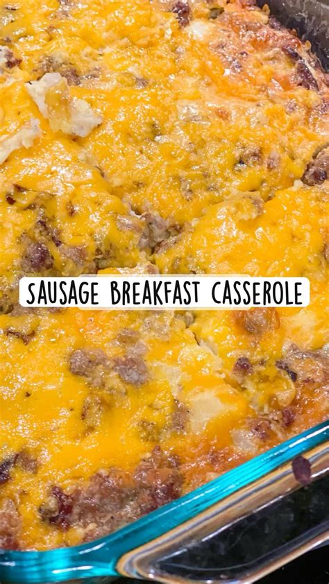 Sunday breakfast casserole – Artofit