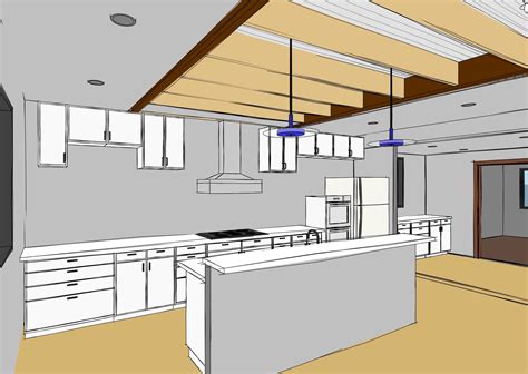 Exposed Ceiling Joists Ideas | Shelly Lighting