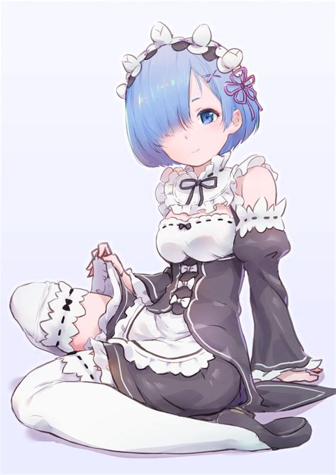 rem (re:zero kara hajimeru isekai seikatsu) drawn by tomamatto | Danbooru