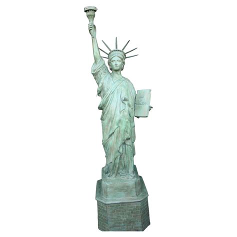 Xl Statue Of Liberty Bronze Statue New York Lamp in General