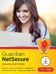 Guardian 1 PC 1 Year Anti-virus Compatible with Windows (Email Delivery ...