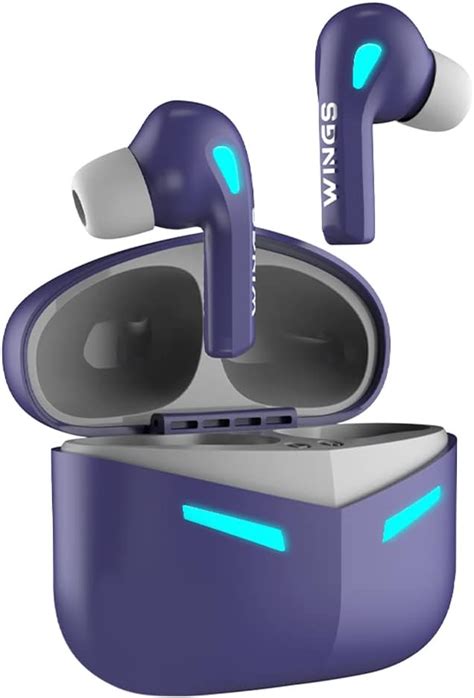 Wings Phantom 430 Best Low Latency Wireless Earbuds, 50 Hours Playtime ...