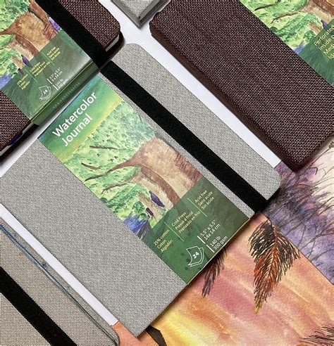 Buy tumuarta Square Watercolor Journal, 5.5x5.5”, 140 LB, 300 GSM ...