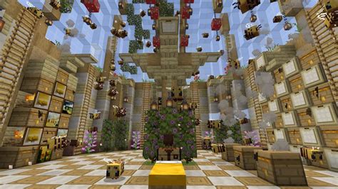 Image result for Bee Sanctuary Minecraft Tutorial