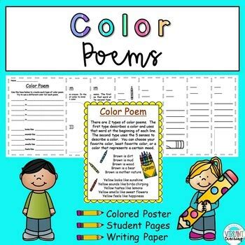 Image result for Color Poems. Examples