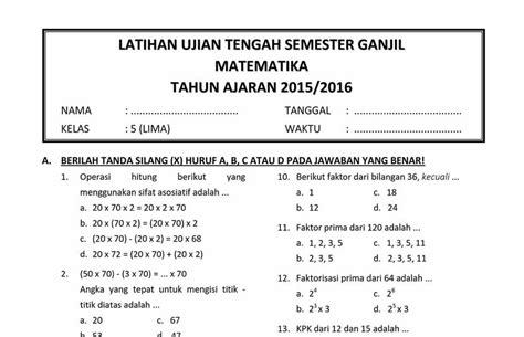 Mari Belajar! Contoh Soal Satuan Berat dan Pembahasannya
