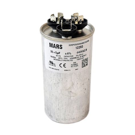 Dual-Motor Run Capacitor, 35/5-mfd 12783 parts | Sears PartsDirect