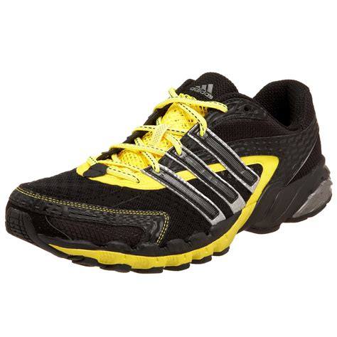 Buy adidas Men's Zillian Running Shoe,Black/Silver/Yellow,9.5 M at ...