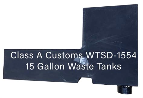 15 Gallon Black Waste Water Holding Tanks MADE IN USA by Class A ...