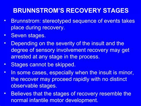 Brunnstrom | PPT