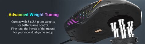 Centrophorus M601 RGB Wired Gaming Mouse