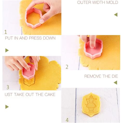 Buy HAIEED Eid Mubarak Cookie Cutters 6 PCS Ramadan Islamic Muslim ...