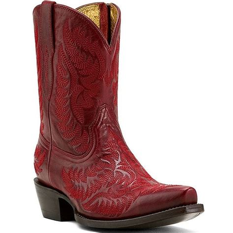 Ariat Cate Leather X Toe Western Boots, Size 7.5 - Red Alert (1 pair) Delivery or Pickup Near Me ...