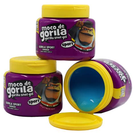 Moco de Gorila Gorilla Snot Gel Sport Energy Hair Styling Gel - 3-Pack ...