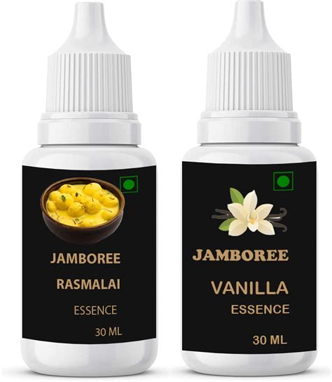 Vanilla & Rasmalai Food Essence for Cakes, Jams, Jelies, Cookies, Ice ...