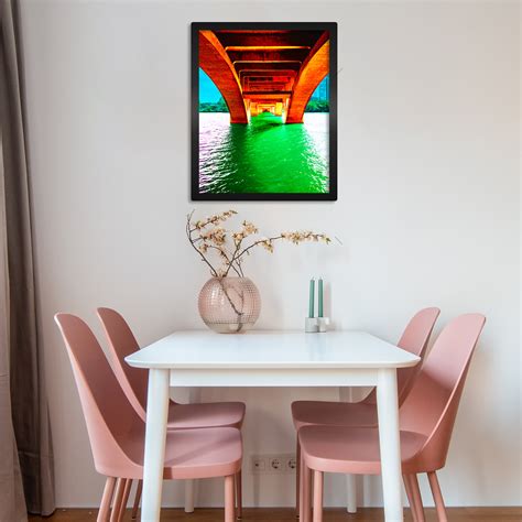 Latitude Run® Lamar Street Bridge, Austin Texas - Canvas Photograph Print | Wayfair